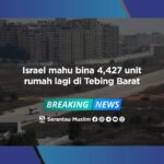 Israel mahu bina 4,427 unit rumah lagi di Tebing Barat