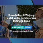 Konasheher di Xinjiang catat kadar pemenjaraan tertinggi dunia