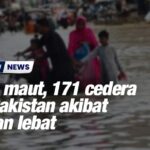 165 maut, 171 cedera di Pakistan akibat hujan lebat