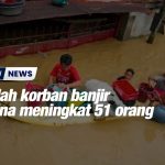 Jumlah korban banjir Filipina meningkat 51 orang