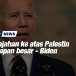 Penjajahan ke atas Palestin kesilapan besar - Biden