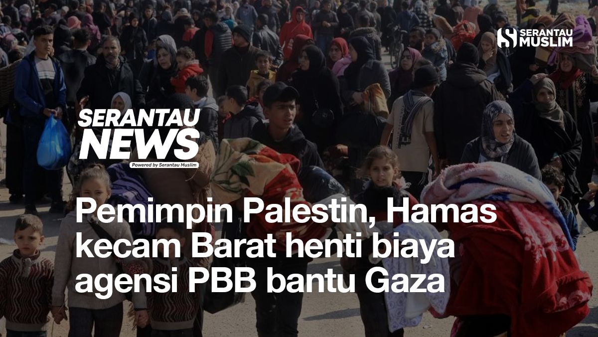 Pemimpin Palestin, Hamas Kecam Barat Henti Biaya Agensi PBB Bantu Gaza ...