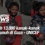 Lebih 13,000 kanak-kanak terbunuh di Gaza - UNICEF