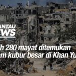 Lebih 280 mayat ditemukan dalam kubur besar di Khan Yunis