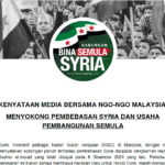 KENYATAAN MEDIA BERSAMA NGO-NGO MALAYSIA